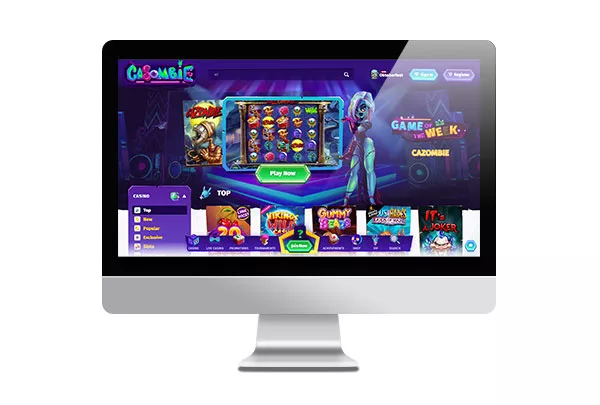 Casombie Casino on desktop