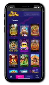 RoySpins Mobile Casino